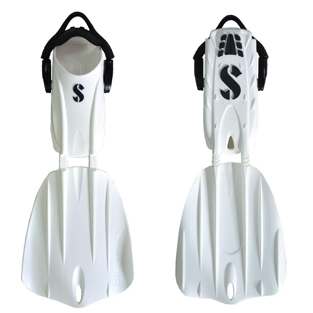 Scubapro Seawing Nova Open Heel Scuba Diving Fin-White-XS-