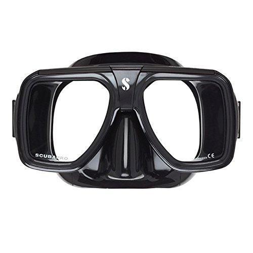 Scubapro Solara Low-Volume Dual Lens Scuba Diving Mask-Black-Black-