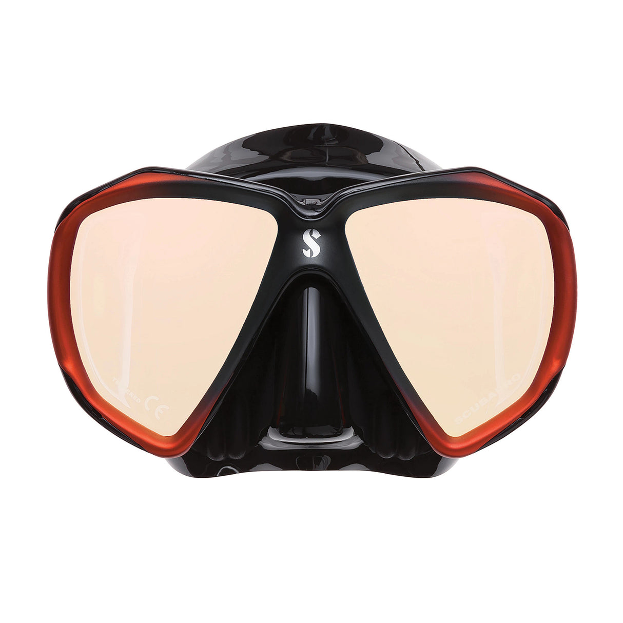 Scubapro Spectra Dive Mask-Bronze/Black w/ Mirrored Lens-Black Skirt-
