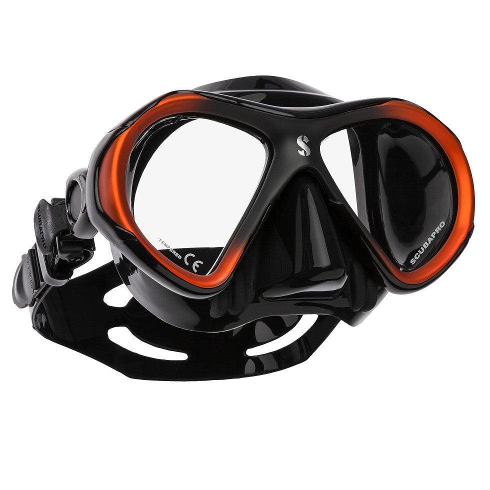Scubapro Spectra Mini Dive Mask-Bronze/Black-Black Skirt-