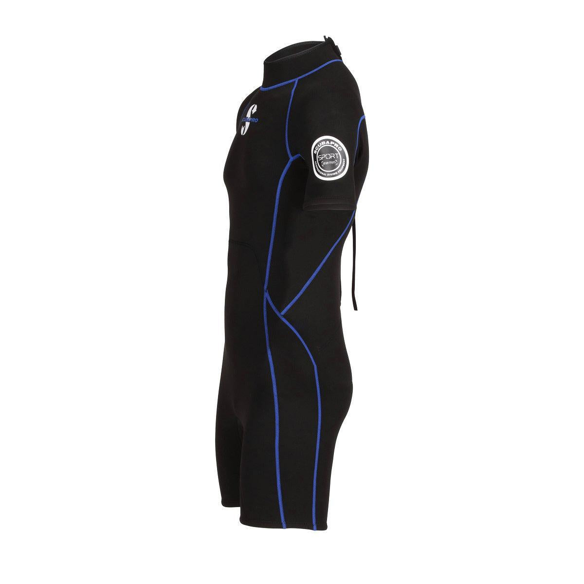 Scubapro Sport Shorty 2 MM Men Shorty Scuba Diving Wetsuit-