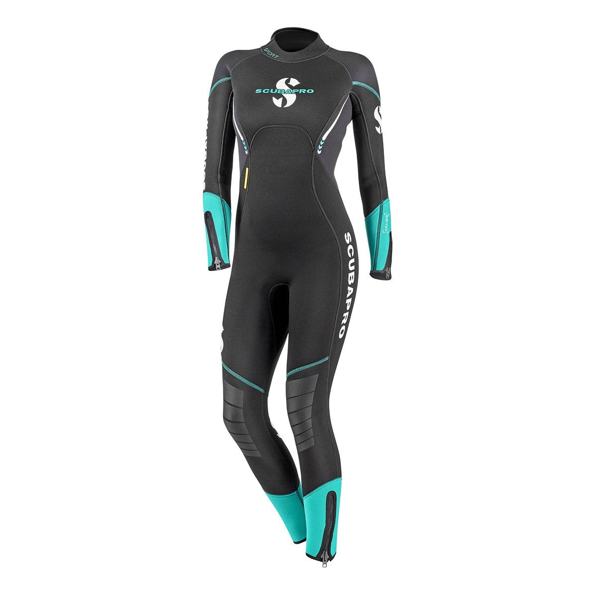Scubapro Sport Steamer 5mm Bzip Womens Full Scuba Diving Wetsuit-XS-