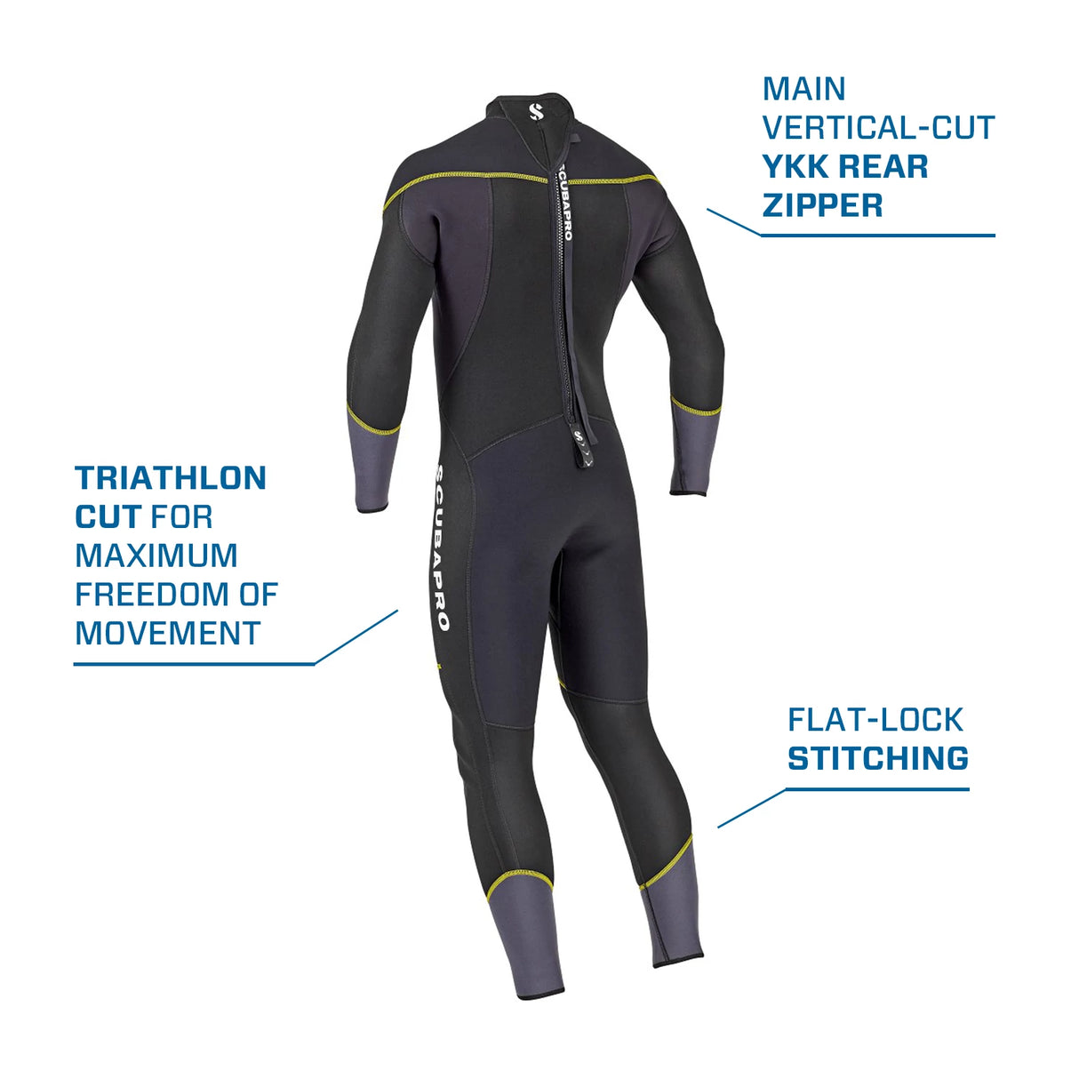 Scubapro Sport Steamer G2 3mm Wetsuit - Mens-