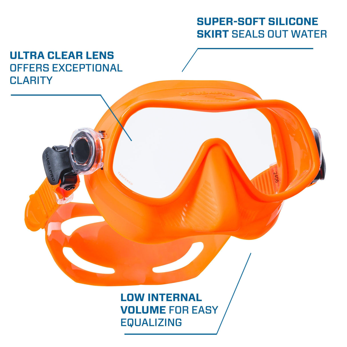 Scubapro Steel Pro Mask Dive Mask-