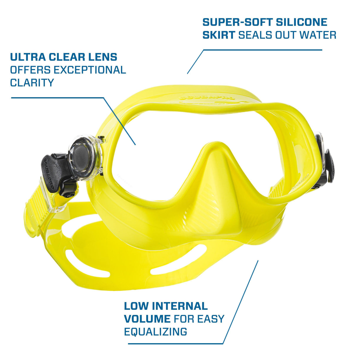 Scubapro Steel Pro Mask Dive Mask-