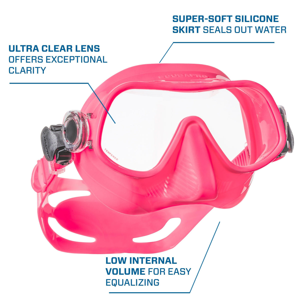 Scubapro Steel Pro Mask Dive Mask-