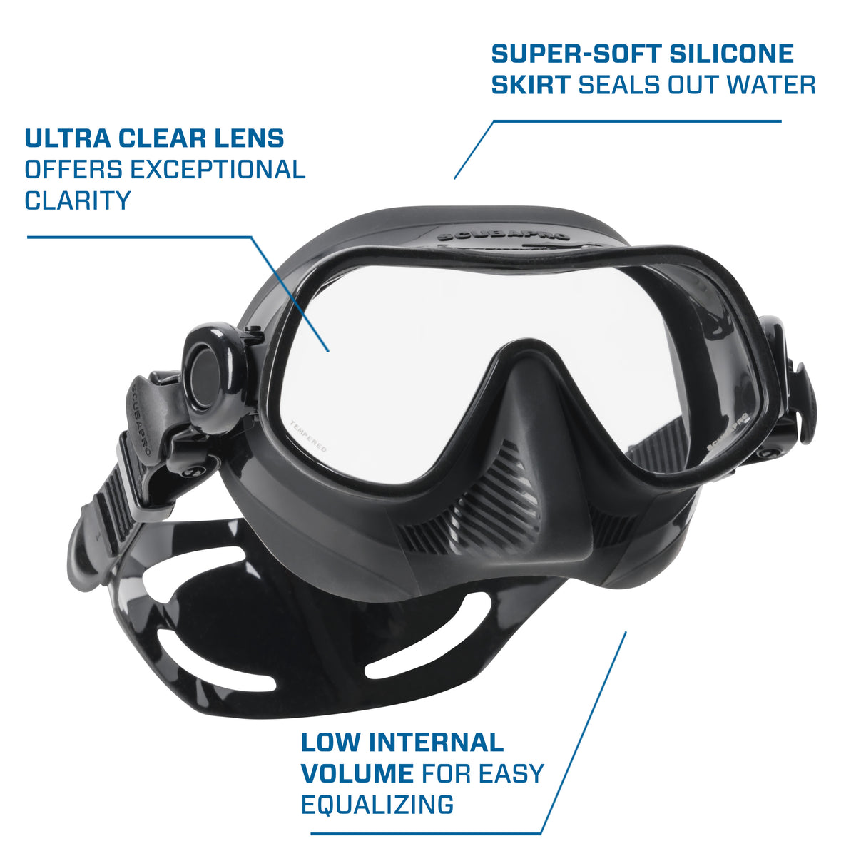 Scubapro Steel Pro Mask Dive Mask-