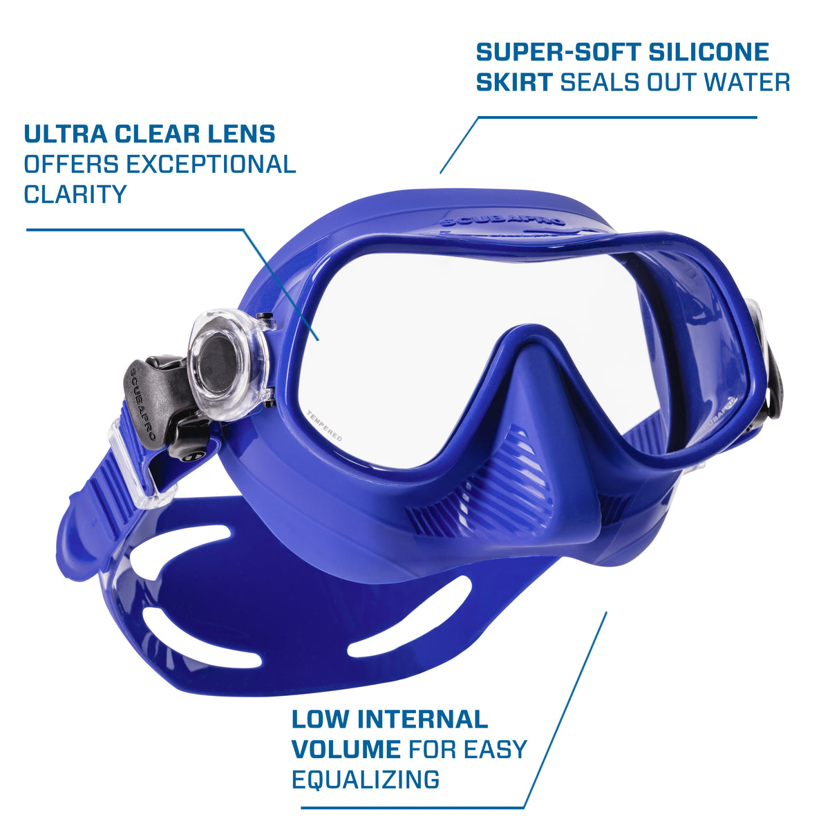 Scubapro Steel Pro Mask Dive Mask-