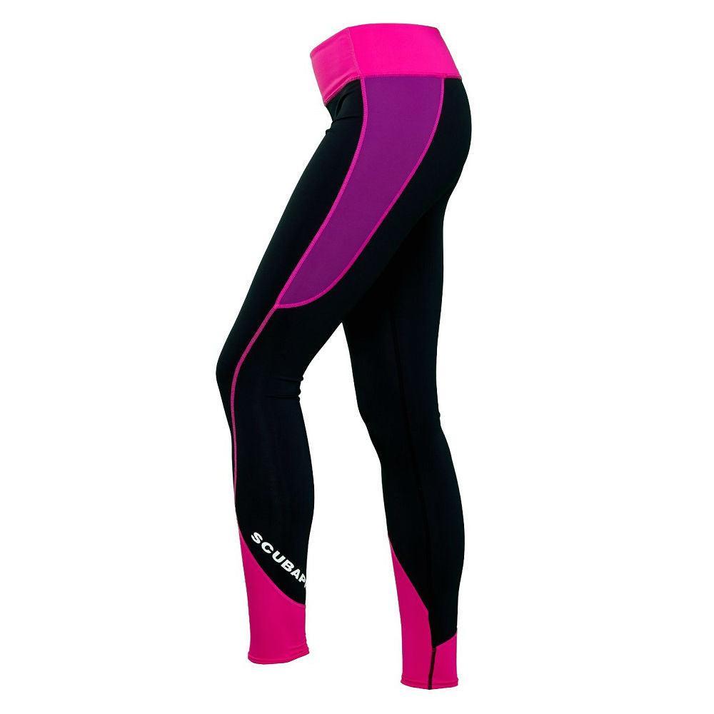 Scubapro T-Flex Water Leggings (UPF80) - Womens-Pink/Purple-XS-