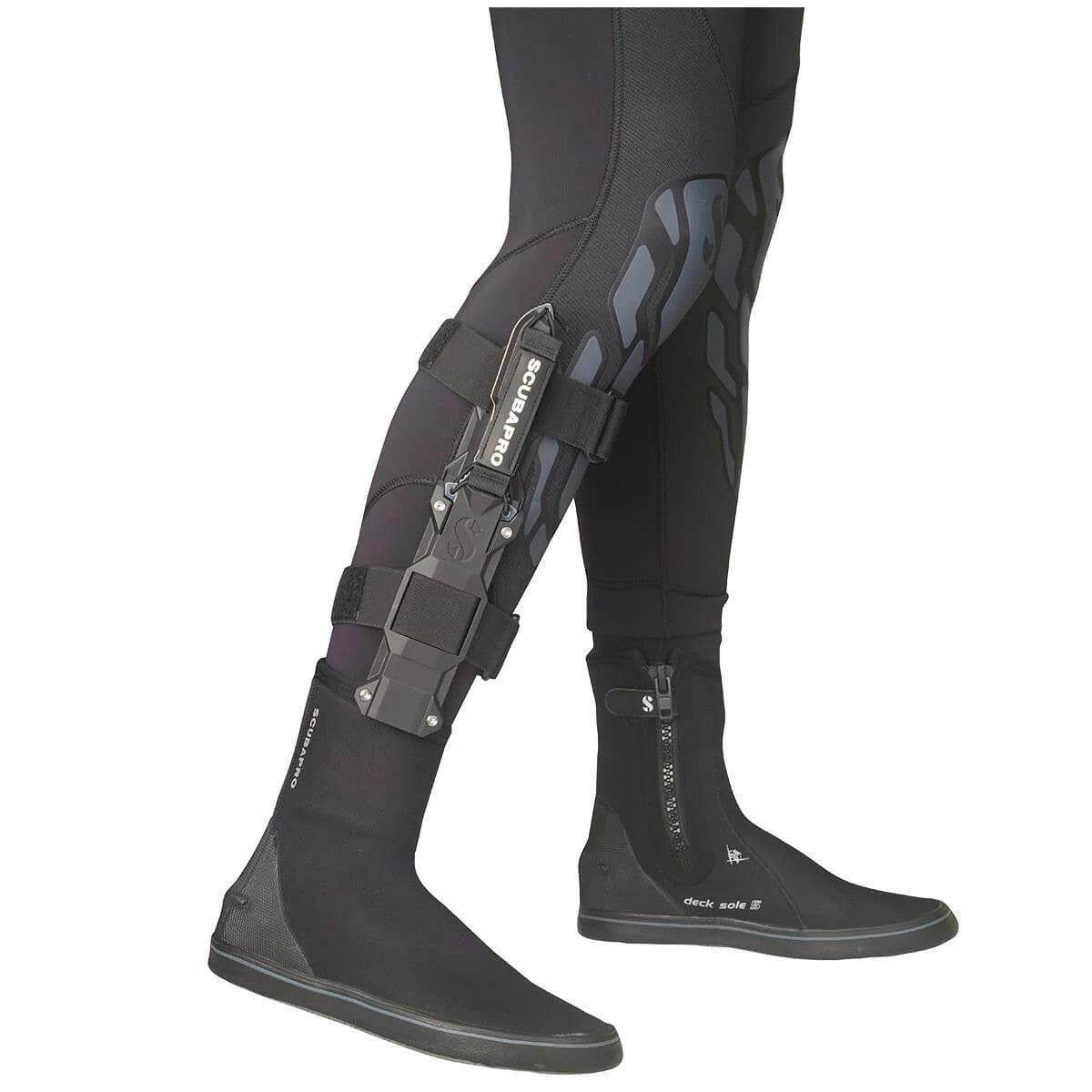 Scubapro Tk15 Marine-Grade Stainless Steel Tactical Dive Knife-