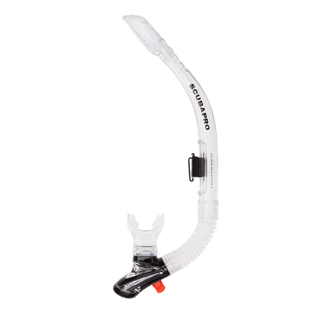 Scubapro Trinidad Adult Scuba Diving Snorkel-Clear-