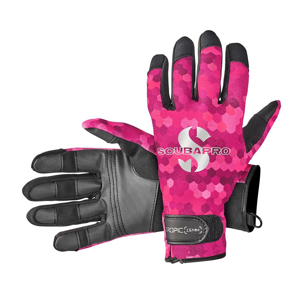 Scubapro Tropic 1.5mm Dive Glove-Flamingo(Pink)-XS-
