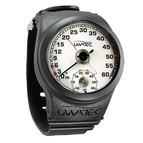 Scubapro Wrist Mount Depth Gauge Metric Dive Console-