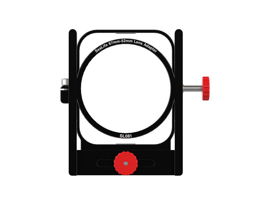 SeaLife 67mm/52mm Lens Adapter for SportDiver (For SportDiver housing only, machined alloy construction)-