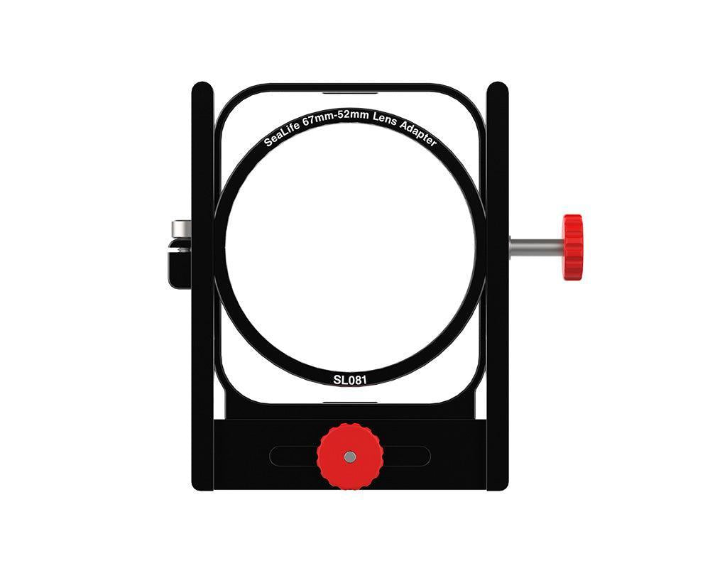 SeaLife 67mm/52mm Lens Adapter for SportDiver (For SportDiver housing only, machined alloy construction)-