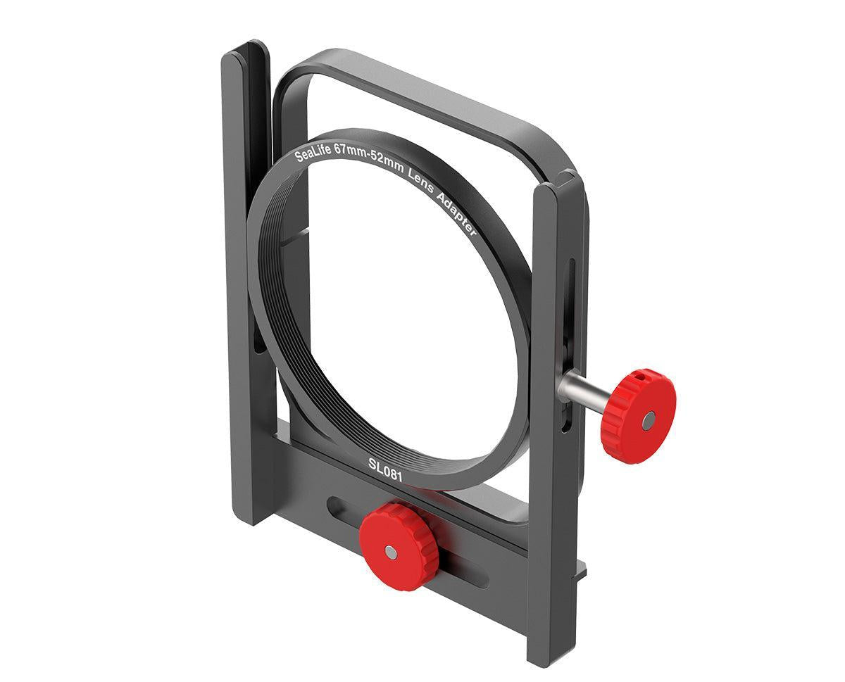 SeaLife 67mm/52mm Lens Adapter for SportDiver (For SportDiver housing only, machined alloy construction)-