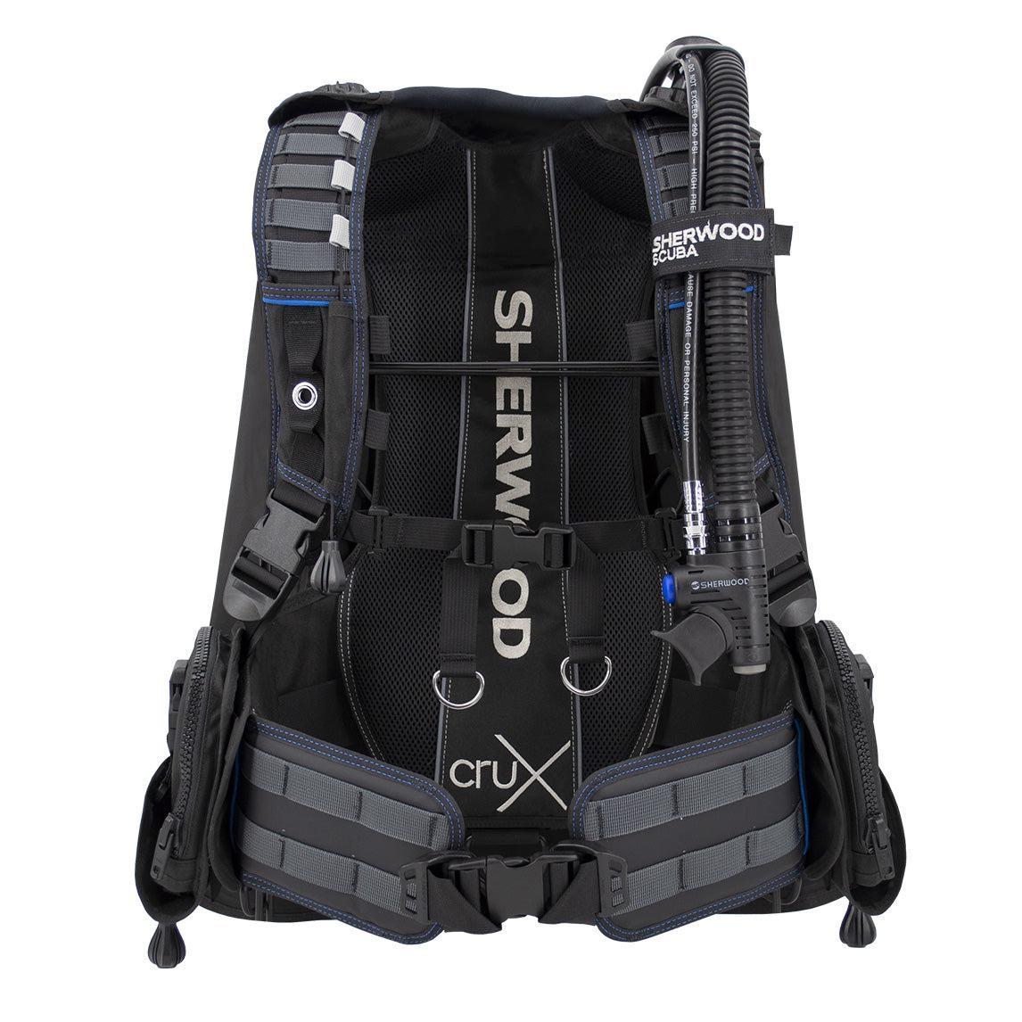 Sherwood Diving Crux BCD Buoyancy Compensator Style #40-Blue-XL-No Gemini