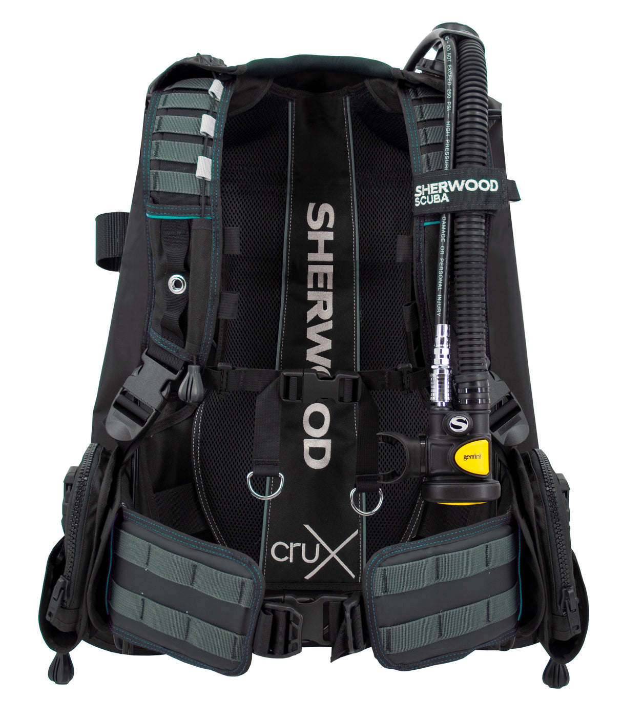Sherwood Diving Crux BCD Buoyancy Compensator Style #40-Tiffany-S-Paired with Gemini