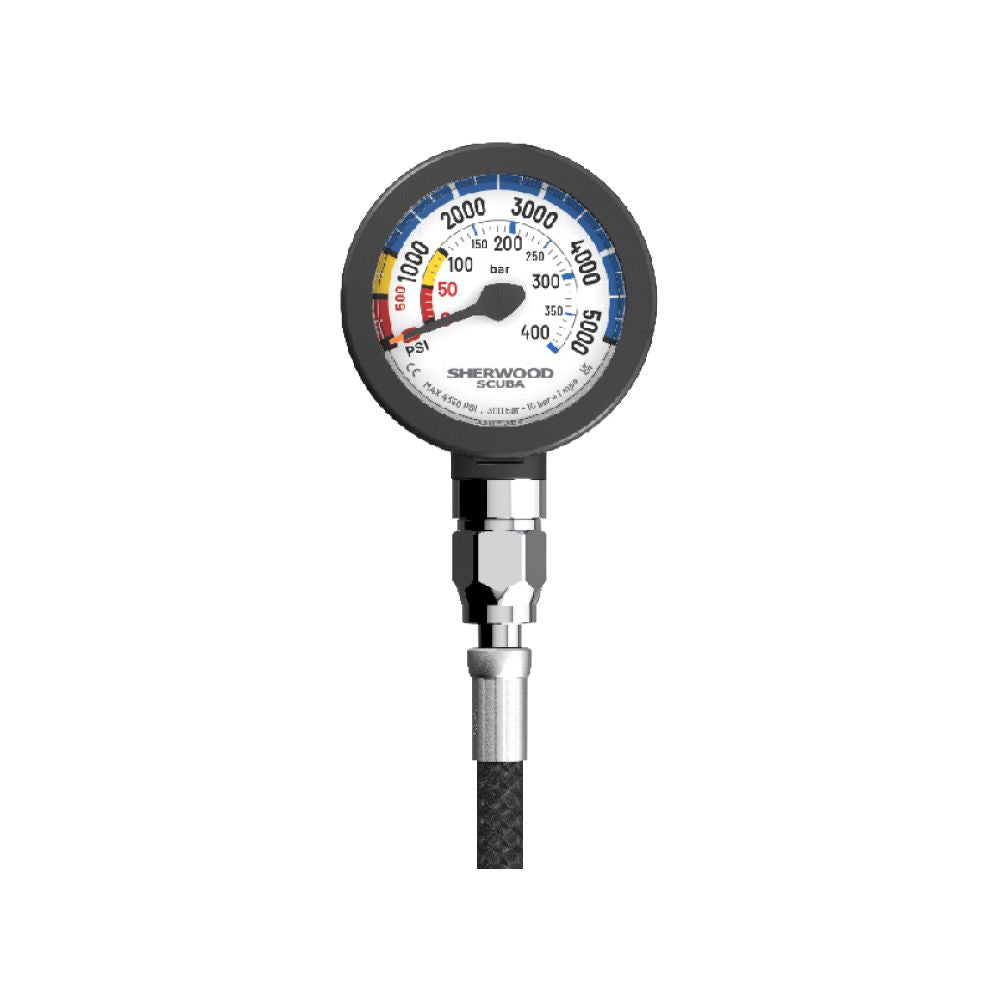 Sherwood Pressure Gauge Assembly Rubber Hose-