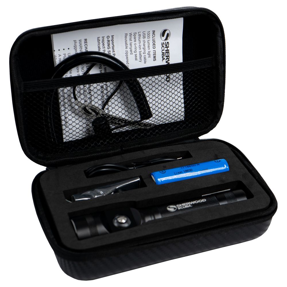 Sherwood ST1000 - 1000 Lumen Flashlight-