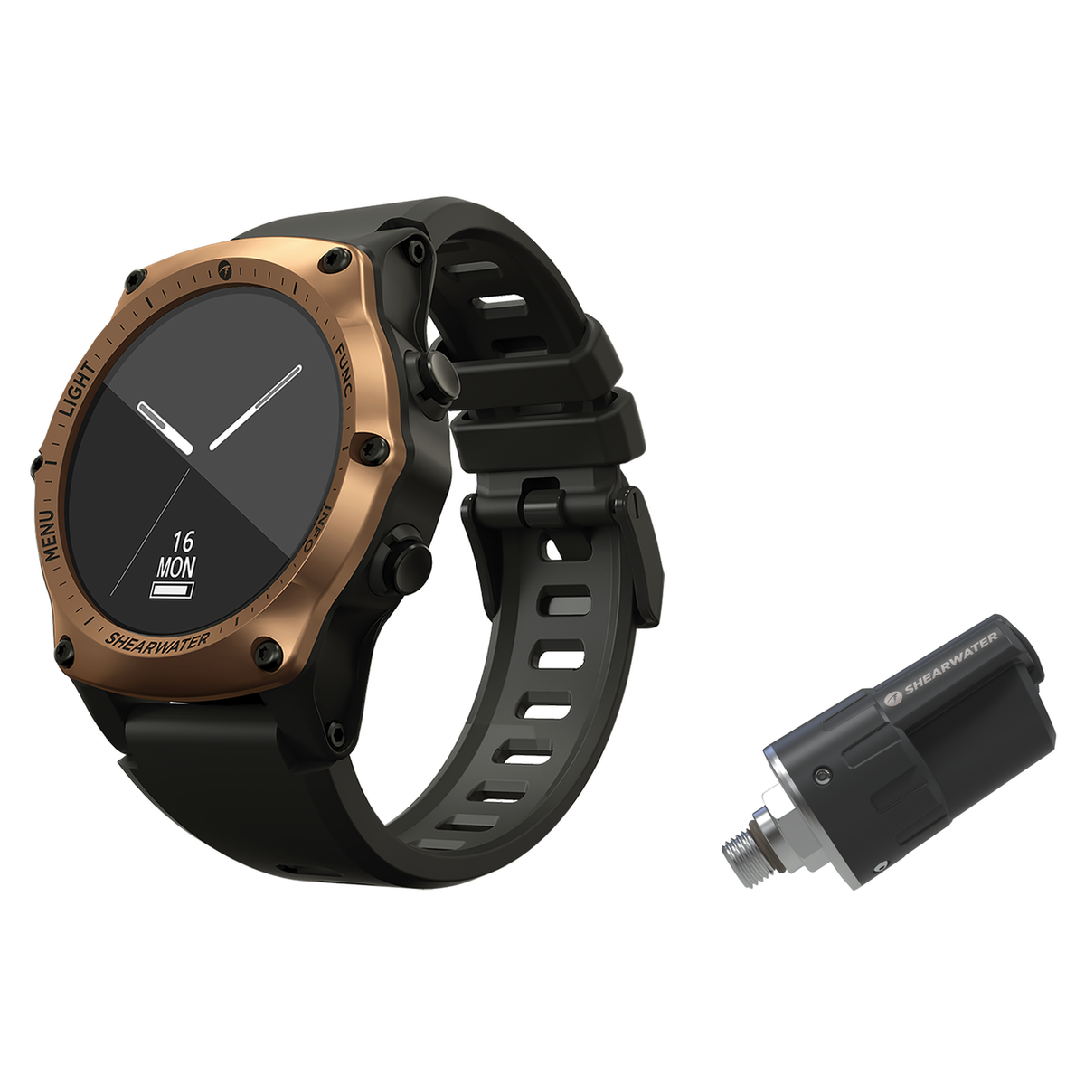 Shearwater Teric Dive Computer + Swift Transmitter Package — Bronze