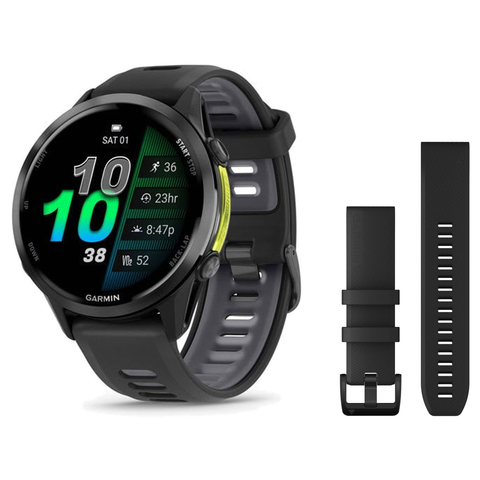 Garmin Forerunner 970 Smartwatch + QuickFit 22 Band Package
