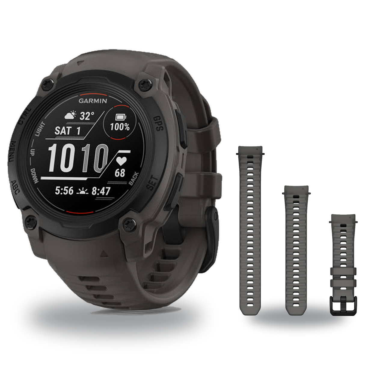 Garmin Instinct E 40mm Smartwatch + 20mm Band Package — includes Garmin Instinct 3 Rugged GPS Smartwatch, Garmin Instinct E…