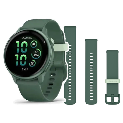Garmin vivoactive 6 Smartwatch + Quick Release 20mm Band Package — includes Garmin vívoactive 6 AMOLED GPS Fitness Smartwatc…