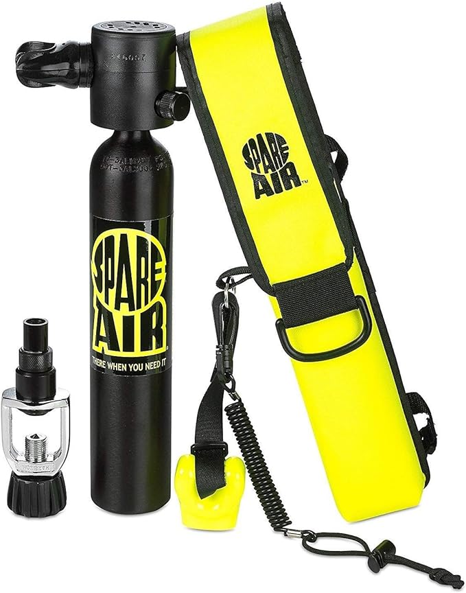 Spare Air Model 300 Package Kit 3.0 cu ft w/ Free DiveCatalog's Safety Whistle-