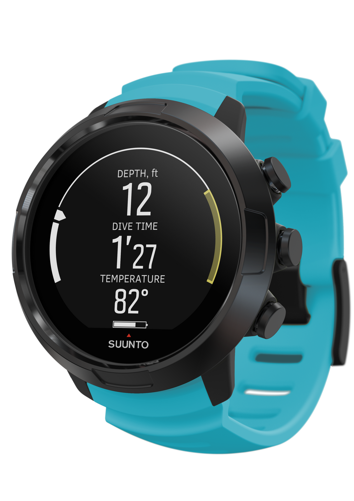 Suunto D5 Wrist Dive Computer with USB Cable & POD Package-