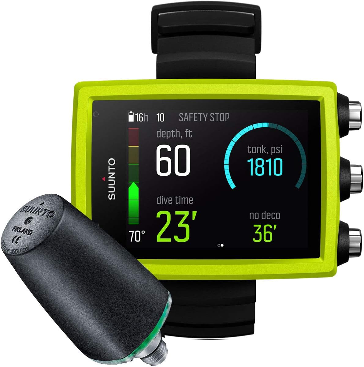 SUUNTO EON Core Dive Computer w/ FREE Tank Pod Package-