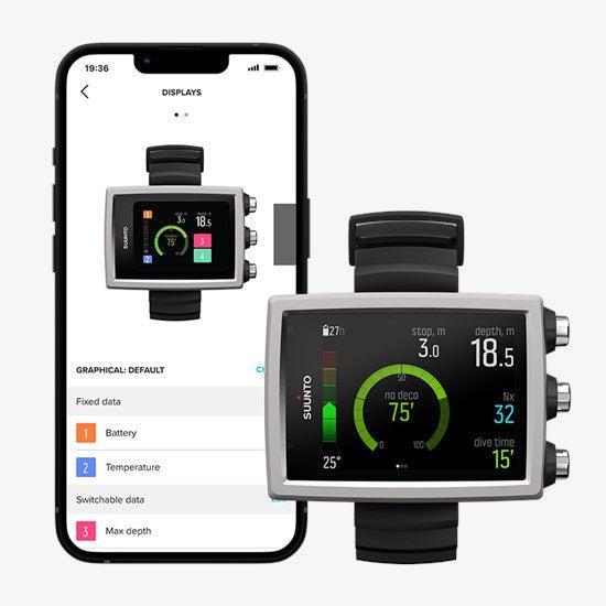 SUUNTO EON Core Dive Computer w/ FREE Tank Pod Package-