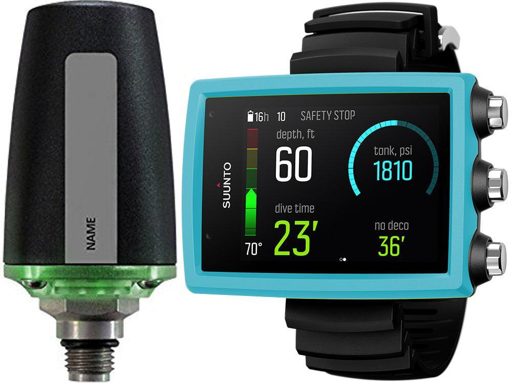 Suunto Eon Core Wrist Dive Computer w/ Transmitter And USB-Aqua Blue-