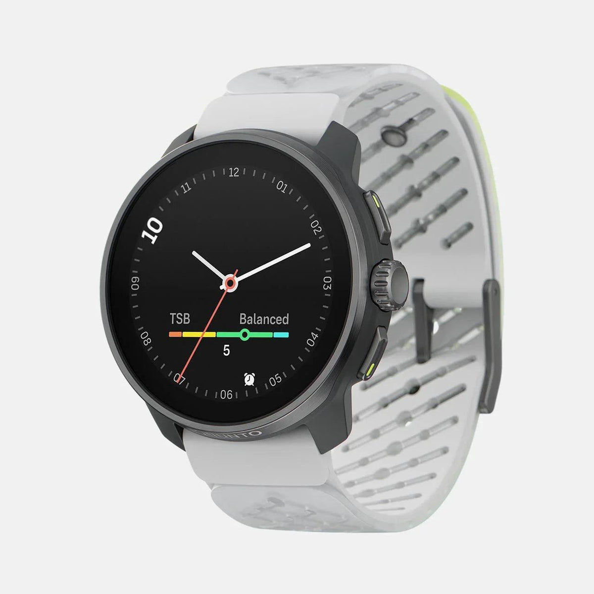 Suunto Race S Titanium Canary perspective quarter