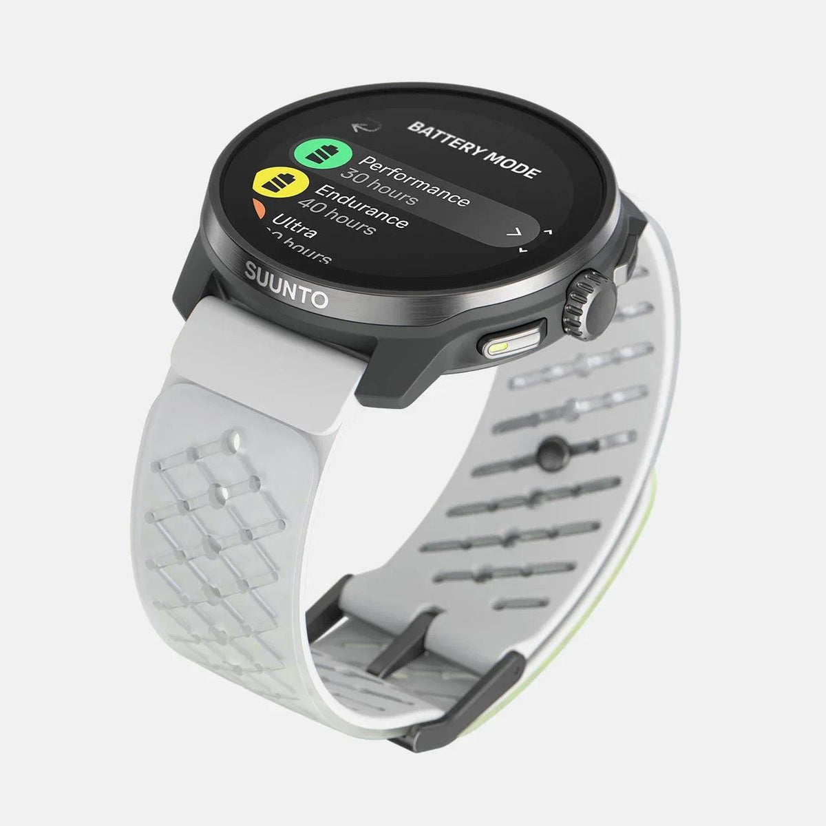 Suunto Race S Titanium Canary battery modes