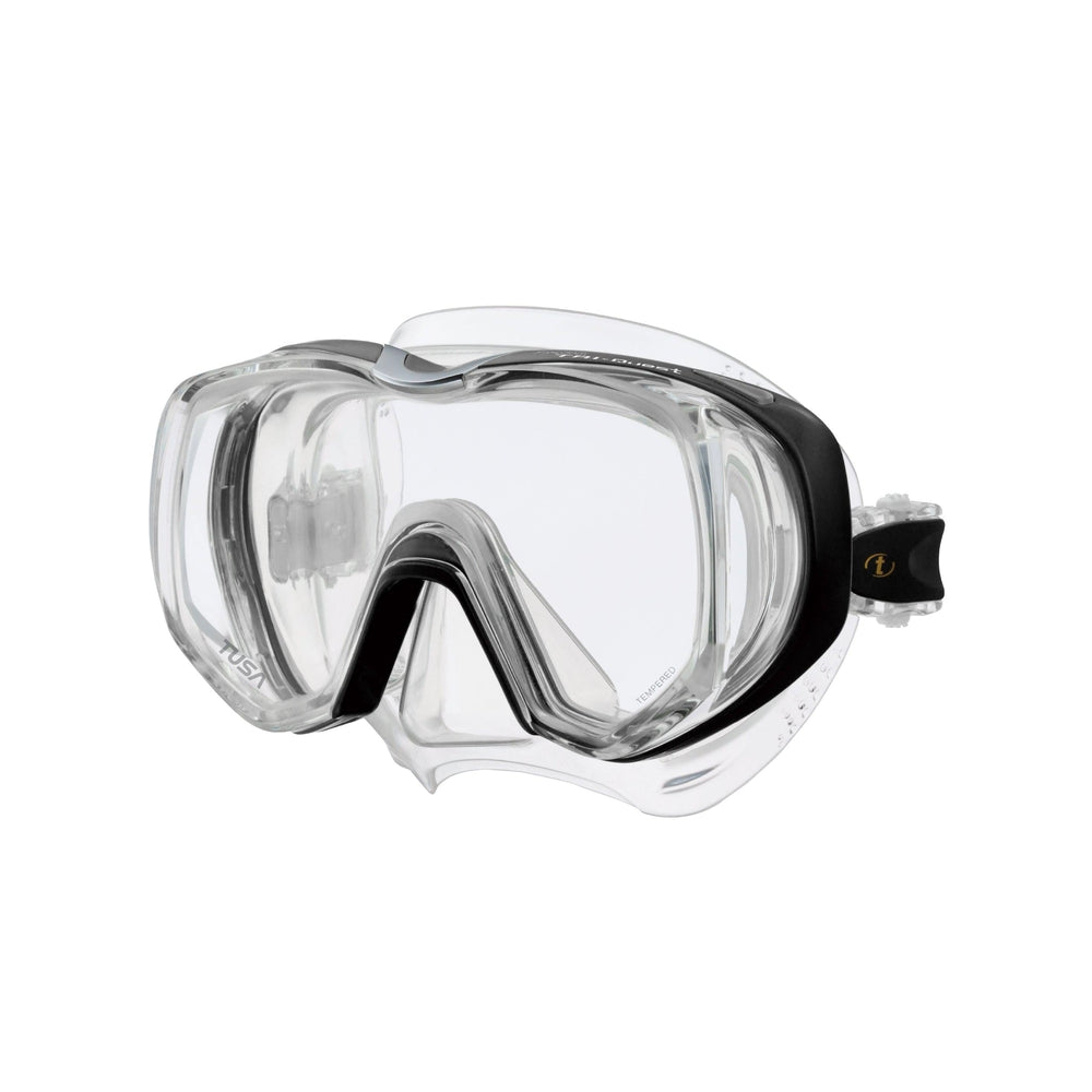 Tusa Freedom Tri-Quest Single Lens Scuba Diving Mask