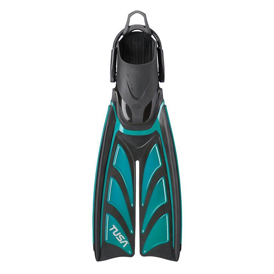 Tusa Hyflex Zoom Fin-Ocean Green-L-XL-