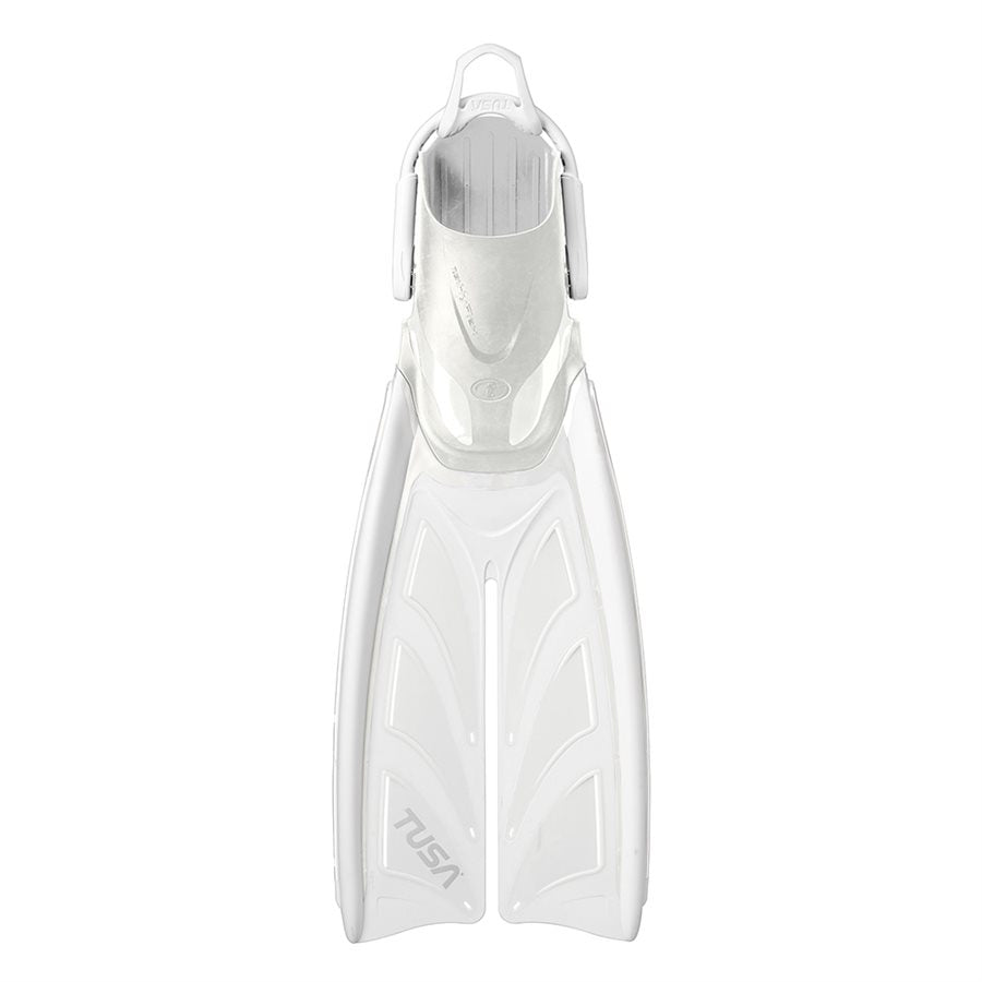 Tusa Hyflex Zoom Fin-White White-XS-