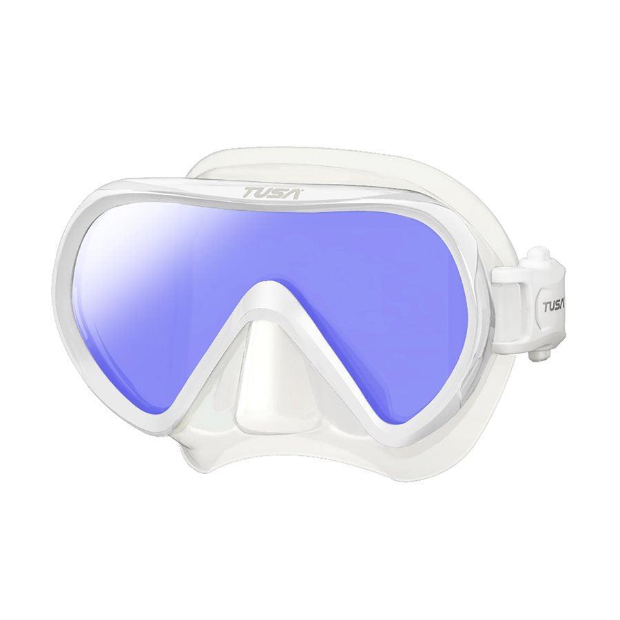 Tusa Ino Pro Diving Silicone Mask-White-