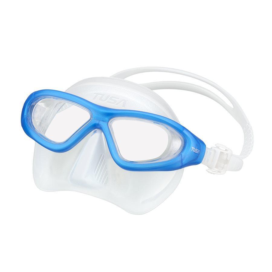 Tusa Lapis Freediving Mask-Fish Tail Blue-
