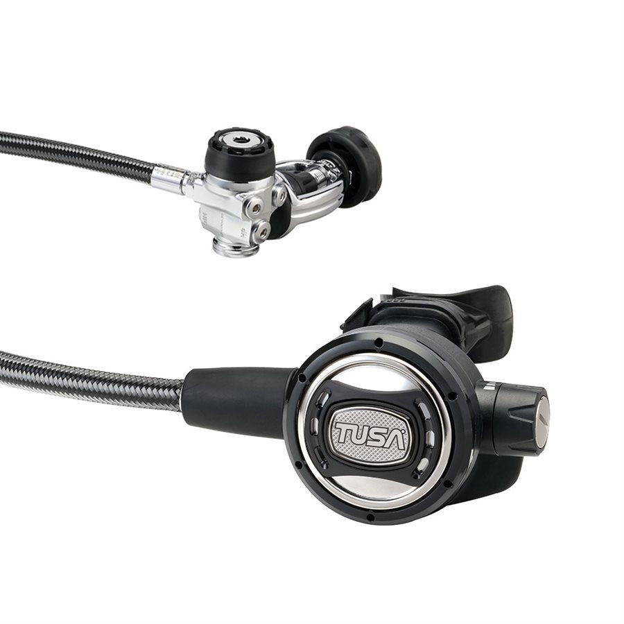 Tusa RS-609U Compact Diaphragm Regulator-Black-