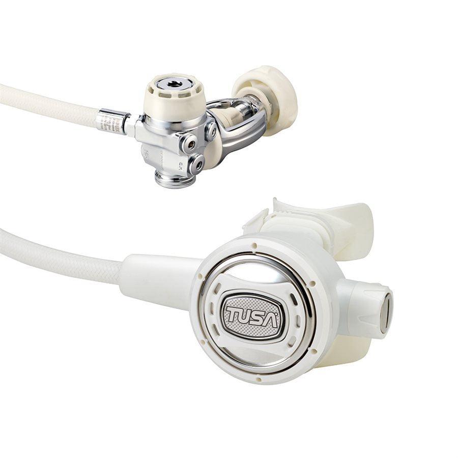 Tusa RS-609U Compact Diaphragm Regulator-White-