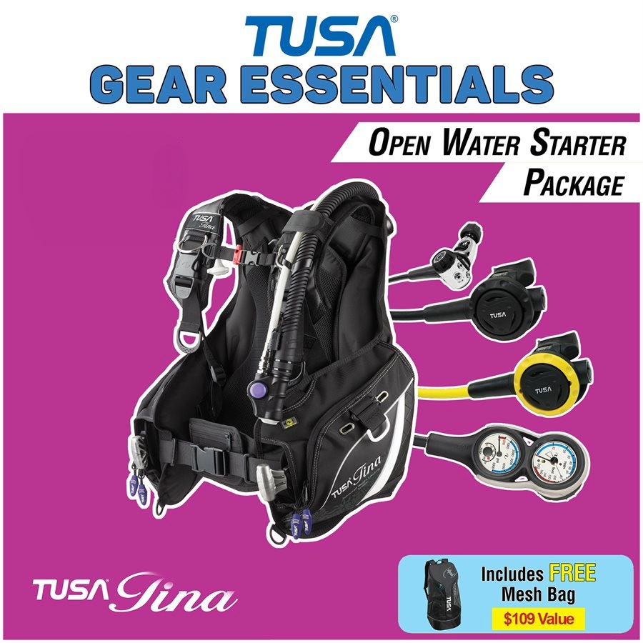 Tusa Tina Open Water Starter Package-