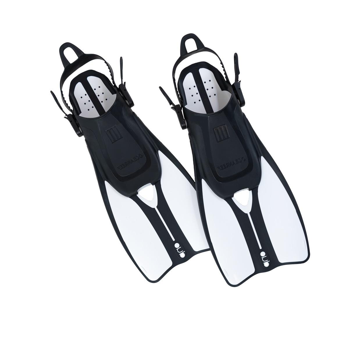 Used Ocean Reef Duo Fins-White-L/XL-Very Good