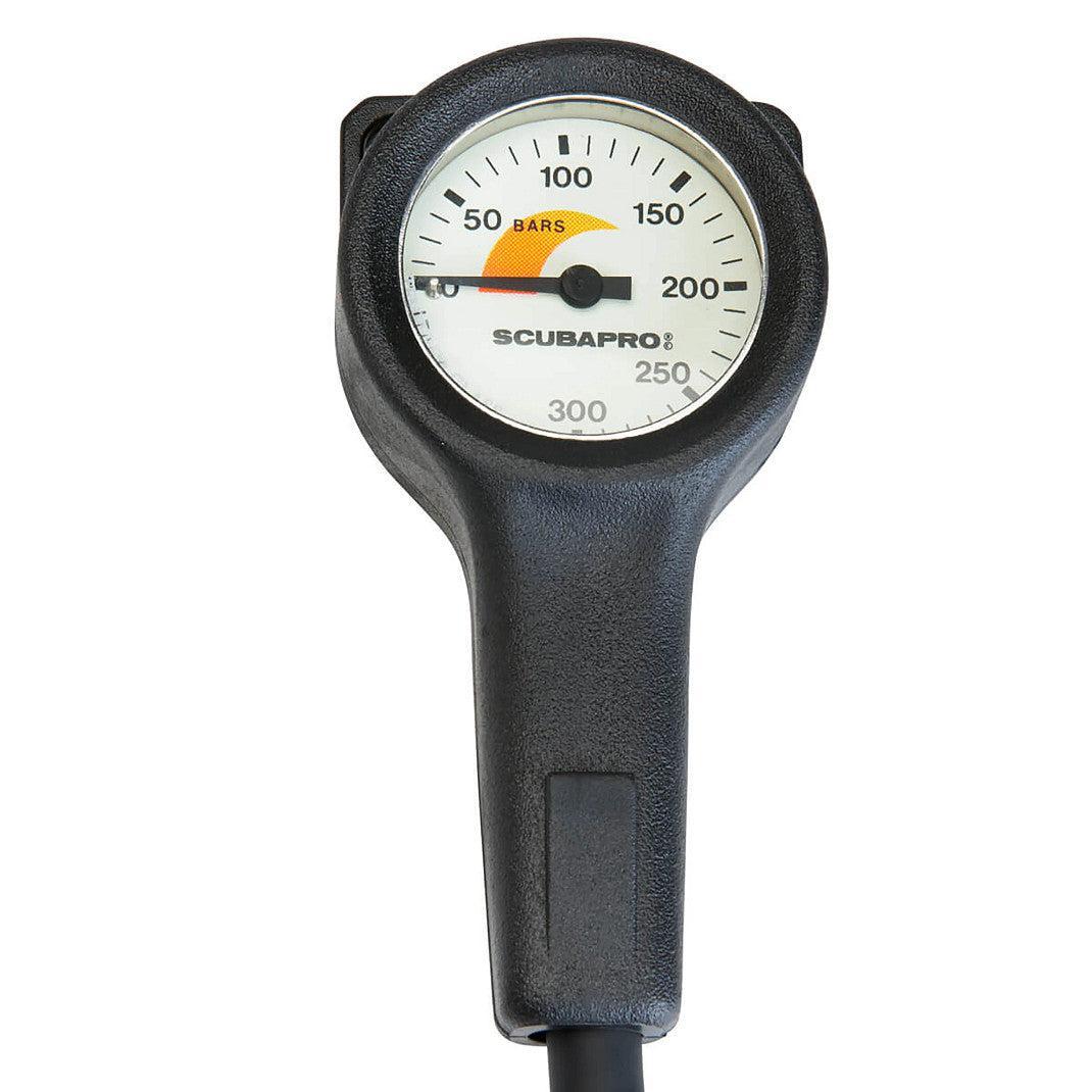 Scubapro CompactPressure Gauge Console w Boot / HP hose-