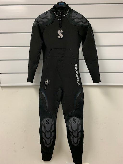 Used Scubapro Everflex Steamer 3/2 mm Mens-Black-ST-Like New