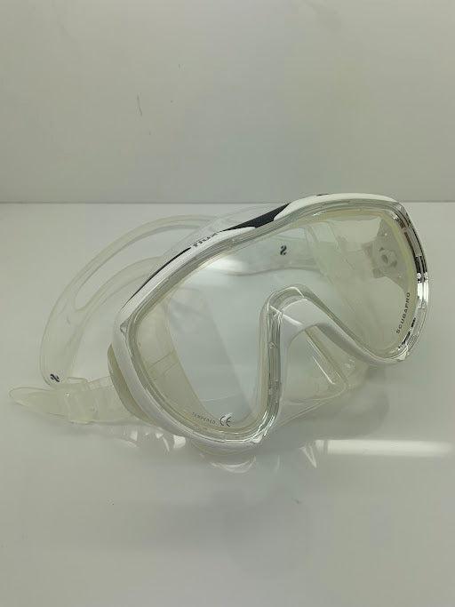 Used Scubapro Flux Dive Mask-White-Like New-
