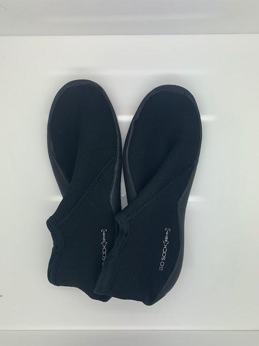 Used Scubapro Go Sock 3mm Thin Sole-Black-S-Like New