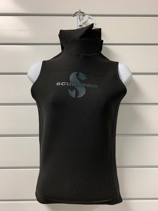 Used Scubapro Hooded Vest 2.5mm-Black-2XS-Very Good