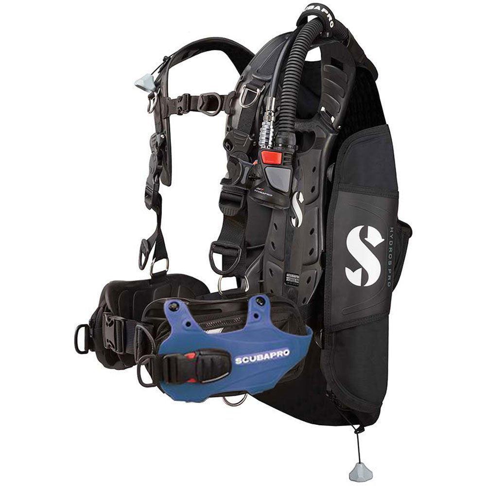 Scubapro Hydros Pro BCD with AIR2 - Womens-Blue-XS - S-